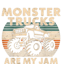 Funny Retro Monster Trucks Are My Jam Gift T-Shirt