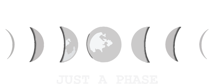 Just A Phase Moon Lunar Space Gift Tie-Dye T-Shirt