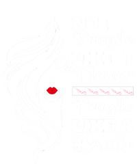 Not Fragile Like A Flower Fragile Like A Bomb Pride Great Gift Full-Length Apron With Pockets