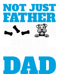 Not Just A Father Welsh Terrier Dad Fun Dog Owner Design Meaningful Gift Women's T-Shirt