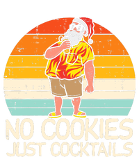 No Cookies Cocktails Santa Summer Christmas In July Xmas Premium T-Shirt