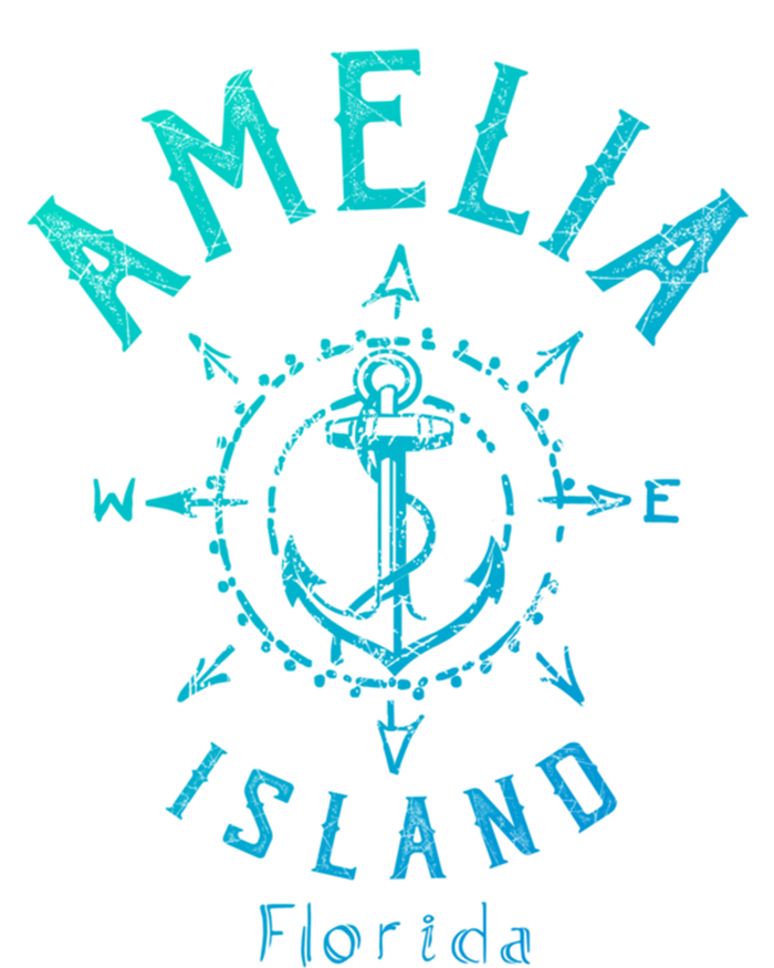 Amelia Island Compass Rose Florida Cute Gift T-Shirt