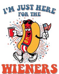 Hot Dog IM Just Here For The Wieners 4th Of July T-Shirt