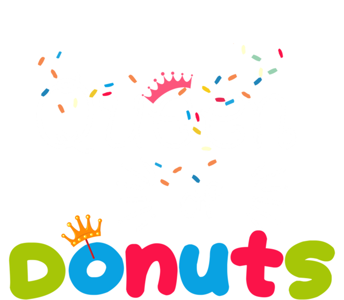 Queen Of Donuts Sprinkles Rainbow Donutholic Art Cool Gift Kids Hoodie