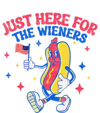 IM Just Here For The Wieners 4th Of July Hot Dog Ladies Long Sleeve Shirt