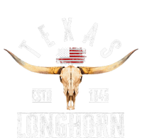 Texas 1845 Vintage With Longhorn Cattle Breed T-Shirt