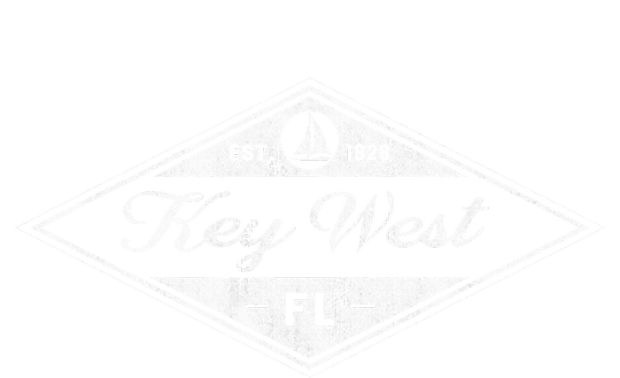 Vintage Key West Florida Keys Established 1828 Beach Boating T-Shirt