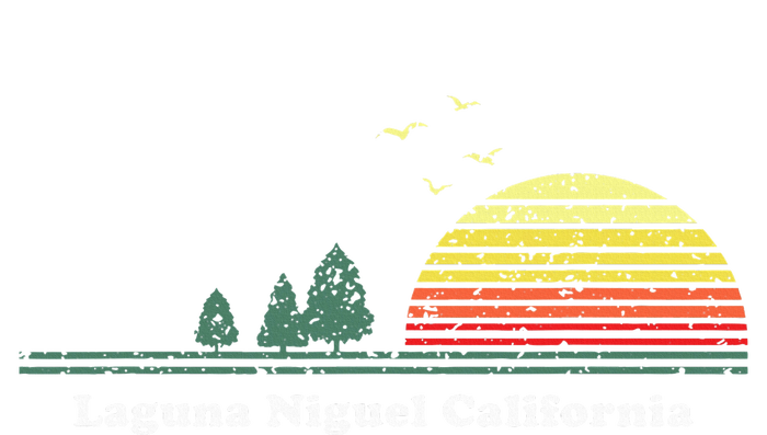 Vintage Laguna Niguel California Sunset Souvenir T-Shirt