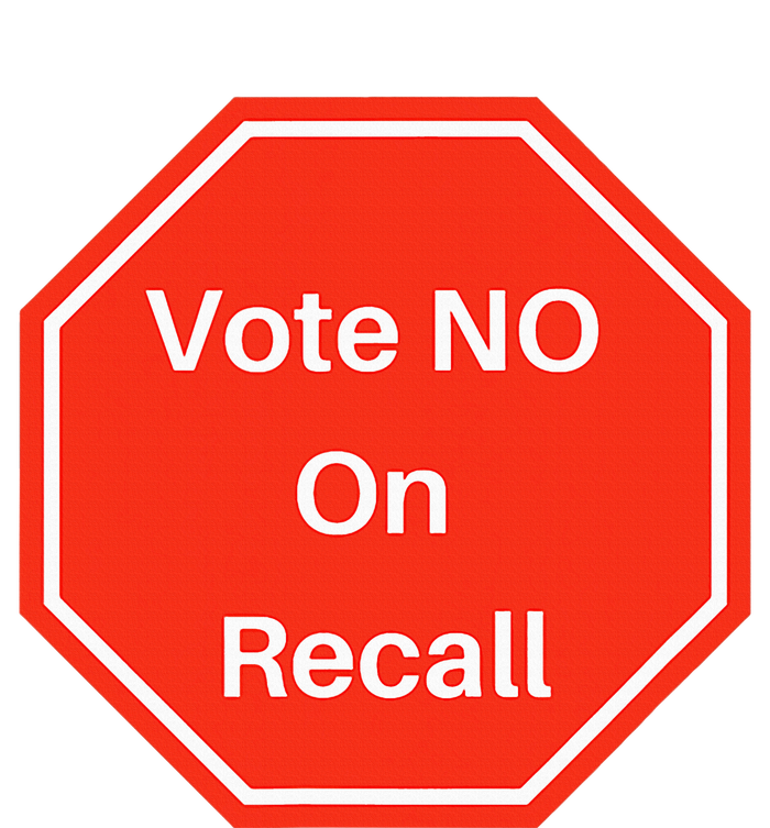 Vote No On Recall California Election T-Shirt