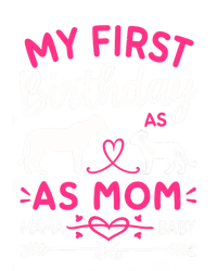 Lioness And Cub Love My First Birthday As Mom Funny Gift Toddler Hoodie