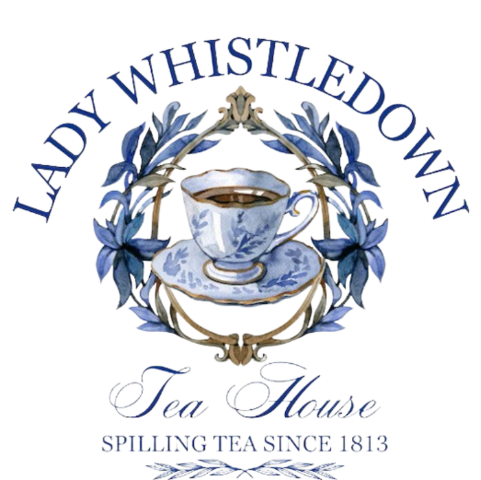 Lady Whistledown Tea House Spilling Tea Since 1813 Cooling Performance Crew T-Shirt