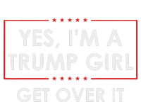 Yes IM A Trump Girl Get Over It Proud Trump Supporter PosiCharge RacerMesh Polo