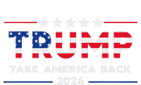 Trump 2024 Take America Back American Flag Gifts T-Shirt