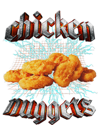 Chicken Nuggets Heavy Metal World Hardcore Music Tall Hoodie