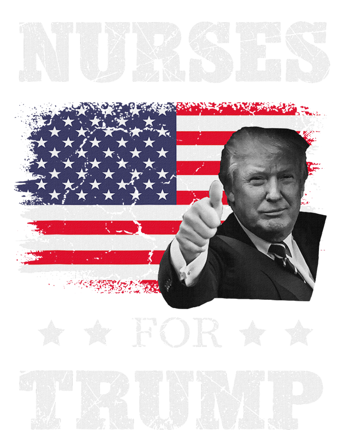 Nurses For Trump 2024 Support Election T-Shirt