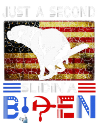 Just A Second Slidin A Biden Dog American Usa Flag T-Shirt