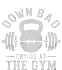 Down Bad Crying At The Gym Youth Performance Sprint T-Shirt