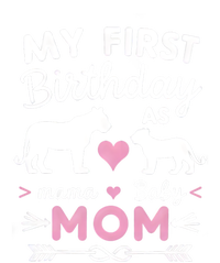 My First Birthday As Mom Lioness And Cub Love Gift Sweatshirt Cinch Pack Bag