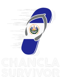 Chancla Survivor El Salvador Funny Salvadoran Flag Spanish T-Shirt