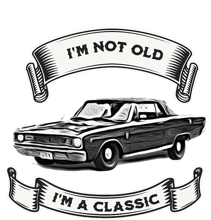 Funny Car Design IM Not Old IM A Classic Dodge Dart Full Zip Hoodie