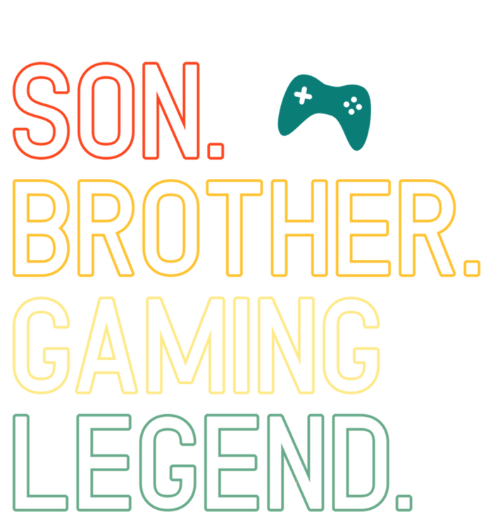 Son Brother Gaming Legend For Gamer Meaningful Gift Zip Tote Bag