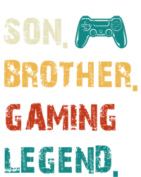 Son Brother Gaming Legend Gamers Cute Gift Ladies Long Sleeve Shirt