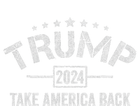 Trump 2024 Take America Back American Flag T-Shirt