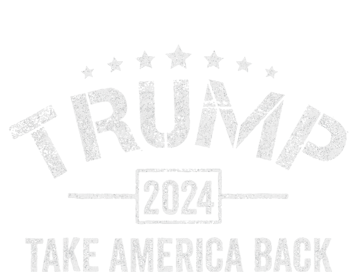 Trump 2024 Take America Back American Flag T-Shirt