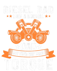 Diesel Mechanic Dad Automobile Fathers Day Funny Gift Grommeted Golf Towel