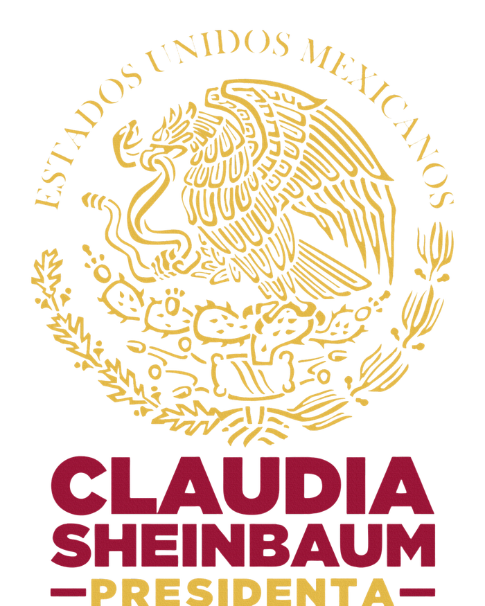 Claudia Sheinbaum Presidenta 2024 Mexico Escudo Eleccion Sustainable Bucket Hat