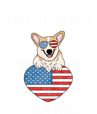 Stars Stripes And Paw Printspembroke Welsh Corgi Indian Creek Funny Gift Premium T-Shirt