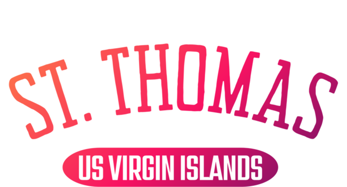 St Thomas Cool Gift Classic Style St Thomas Us Virgin Islands Gift Women's Tri-Blend 3/4-Sleeve Raglan Shirt