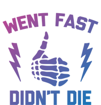 Went Fast DidnT Die Cool Gift Funny Race Car Dirt Bike Racing Gift Toddler Hoodie