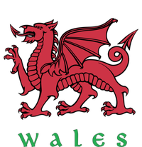 Wales Cute Gift Welsh Red Dragon Cymru T-Shirt