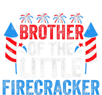 4th Of July Birthday Brother Of The Little Firecracker Long Sleeve Shirt