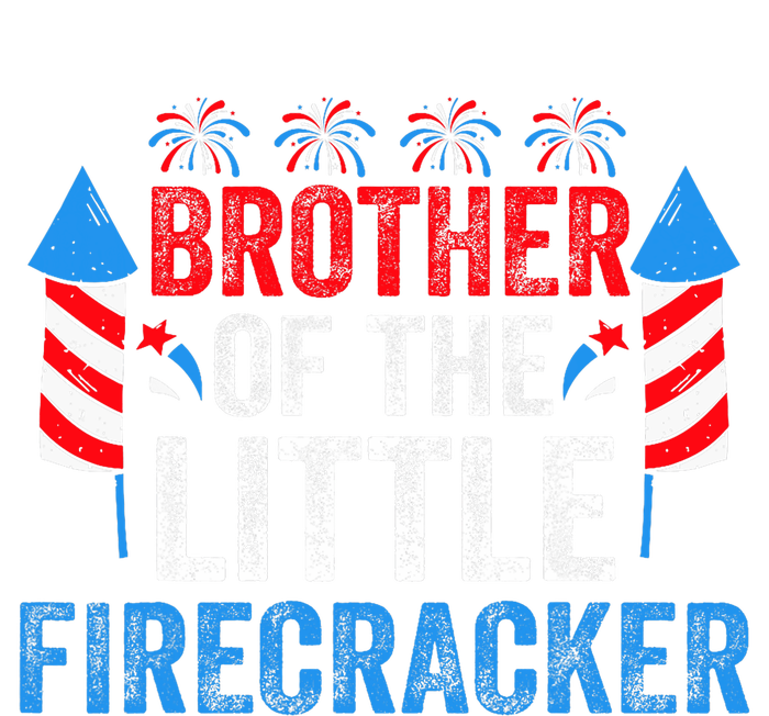 4th Of July Birthday Brother Of The Little Firecracker Long Sleeve Shirt