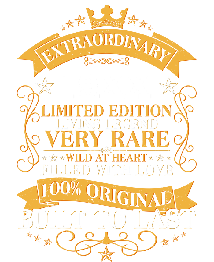 Extraordinary Custom Year Limited Edition Built To Last Personalize Birthday Toddler Hoodie