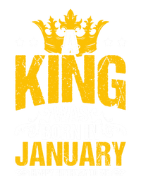 A King Was Born In January Happy Birthday To Me Party Gift T-Shirt