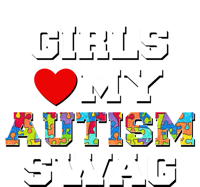 Girl Love My Autism Swag Snapback Five-Panel Rope Hat