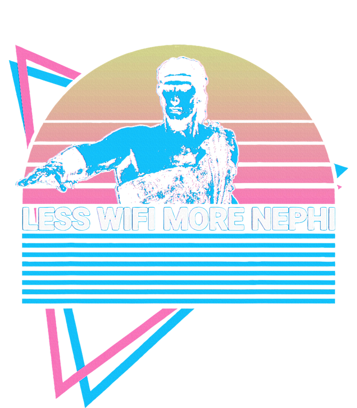 Mormon Lds Missionary Less Wifi More Nephi T-Shirt