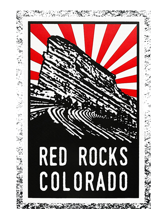 Red Rocks Amphitheater Colorado Poster T-Shirt