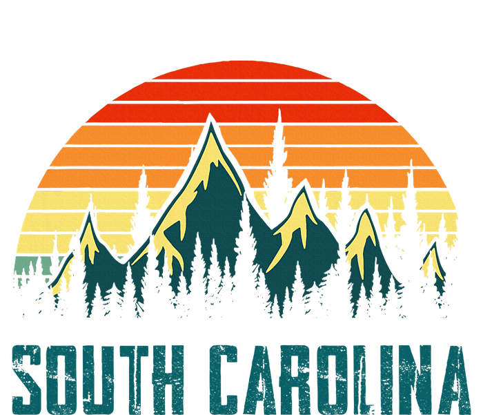 Vintage South Carolina Mountains Nature Hiking Retro Style T-Shirt