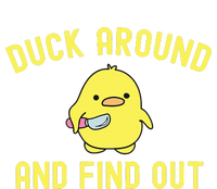 Duck Around And Find Out Funny Knife Duck T-Shirt