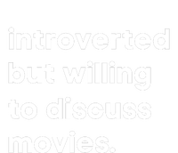 Introverted But Willing To Discuss Movies Film Lover Cinema Lover Movie Gift Kids Hoodie