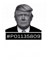 Impeached And Convicted Felon 45 Funny Anti Trump Mugshot PosiCharge Competitor Tank