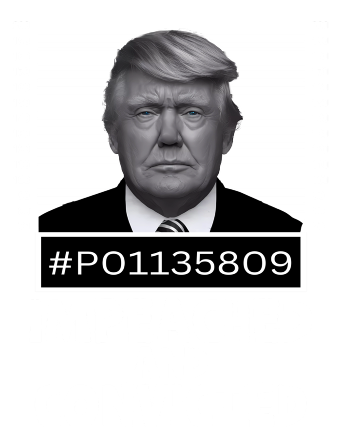 Impeached And Convicted Felon 45 Funny Anti Trump Mugshot PosiCharge Competitor Tank