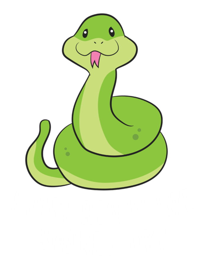 I Just Really Like Snakes Ok Funny Snake Reptile Python Funny Gift Premium Hoodie