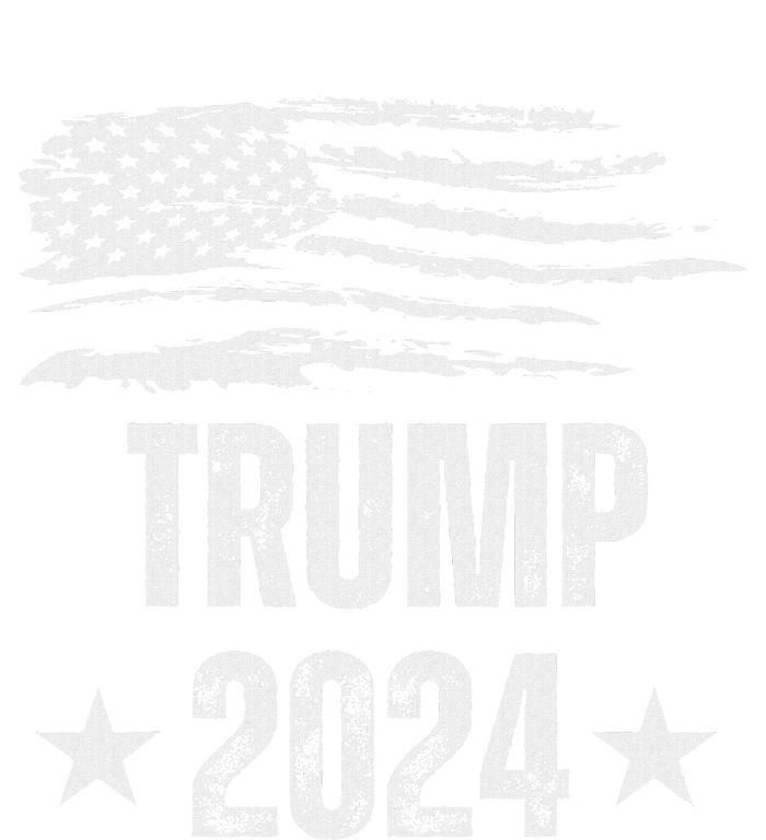 Trump 2024 Pro Trump American Flag Long Sleeve Pajama Set