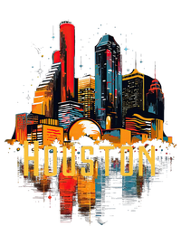 Houston Texas City Downtown Skyline Texas Hou Tall Hoodie