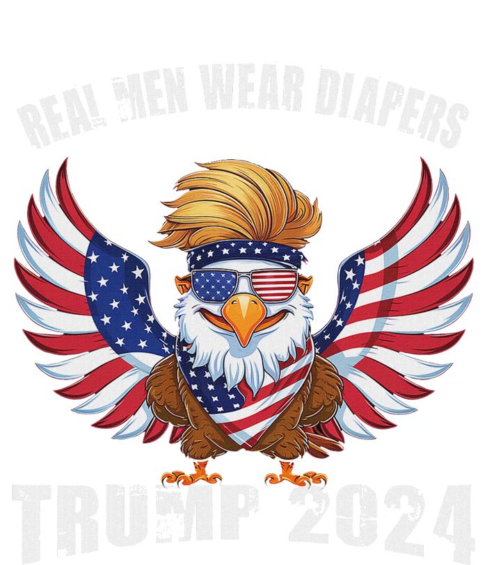 Real M.E.N Wear Diapers Trump 2024 Meme T-Shirt